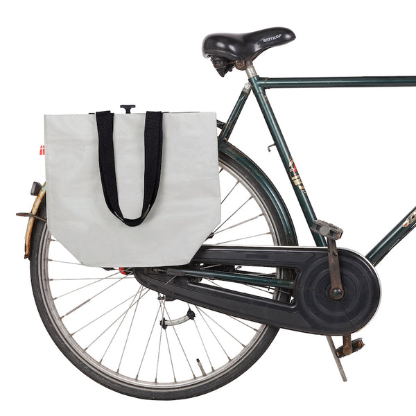 COBAGS Copenhagen Bag Bikezac 2.1 Pannier Bag - Icelandic White