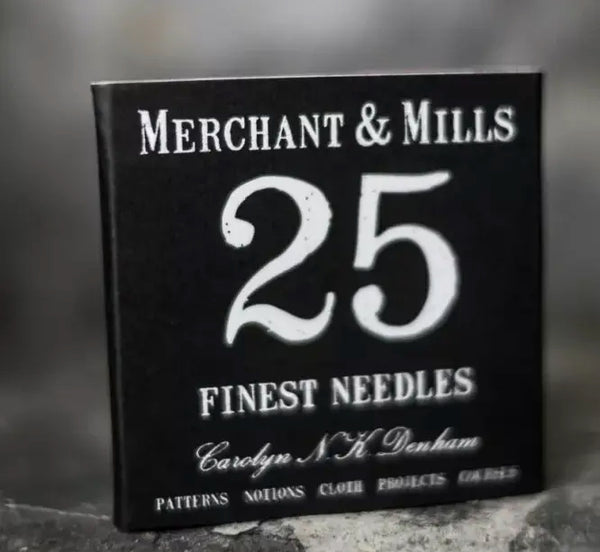 Merchant and Mills  - 25 Assorted Fine Sewing Needles with Needle Threader